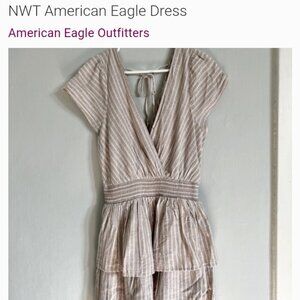 American eagle ruffle dress